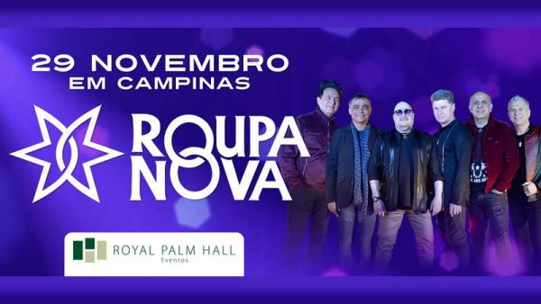 Roupa Nova faz show no Prime Hall Campinas