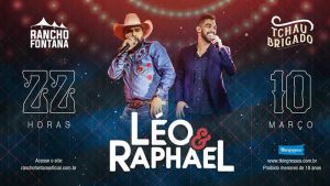 10.03 - Ranho Fontana apresenta Léo &amp; Raphael