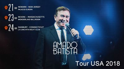 21.11 - Amado Batista confirma três shows nos EUA.