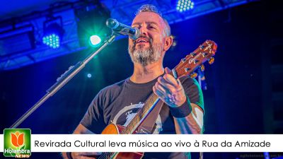 Revirada Cultural de Holambra leva música ao vivo à Rua da Amizade